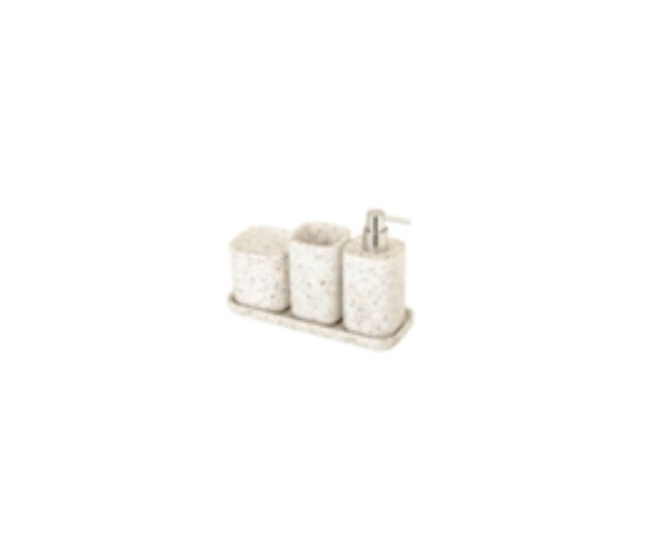 SET BAÑO 4 PC ZENSE TERRAZO